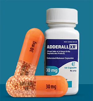 Shop Adderall (DEXTROAMPHETAMINE-AMPHETAMINE) 30mg XR Capsules  x 1's-Online at UK ADHD Drugs Store
