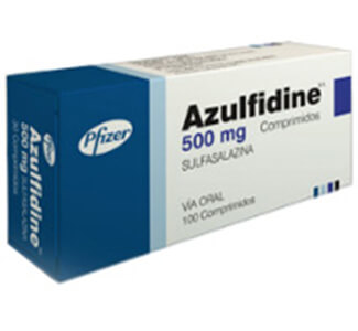 Shop Azulfidine (Sulfasalazine) 500mg Tablets  x 1's-Online at UK ADHD Drugs Store