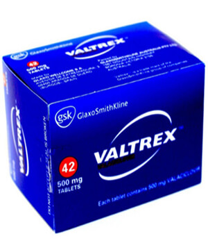 Shop Valtrex (Valacyclovir) 500mg  x 1's-Online at UK ADHD Drugs Store
