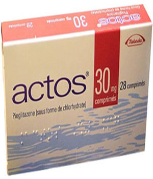 Shop Actos (Pioglitazone) 30mg  x 1's-Online at UK ADHD Drugs Store